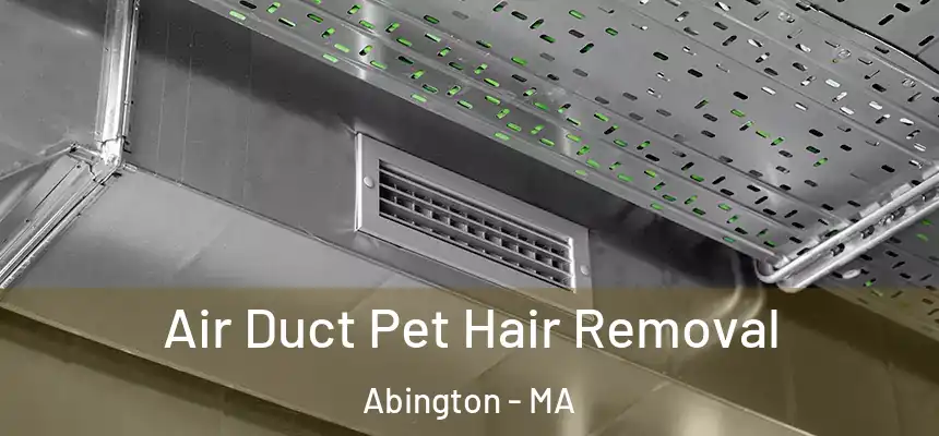  Air Duct Pet Hair Removal Abington - MA